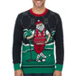 Tropical Golfing Santa Ugly Christmas Sweater Unisex