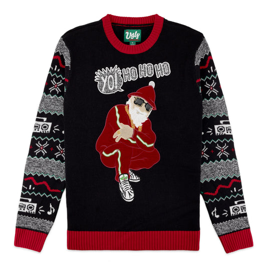 Yo Ho Ho Rap Santa Ugly Christmas 金刚游戏官网 Sweater Unisex
