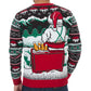 Santa's Cooler Ugly Christmas Sweater Unisex