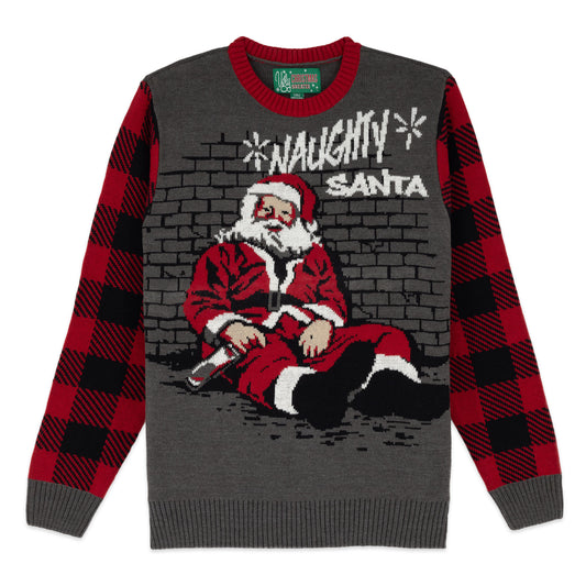 Graffiti Santa Ugly Christmas Sweater Unisex