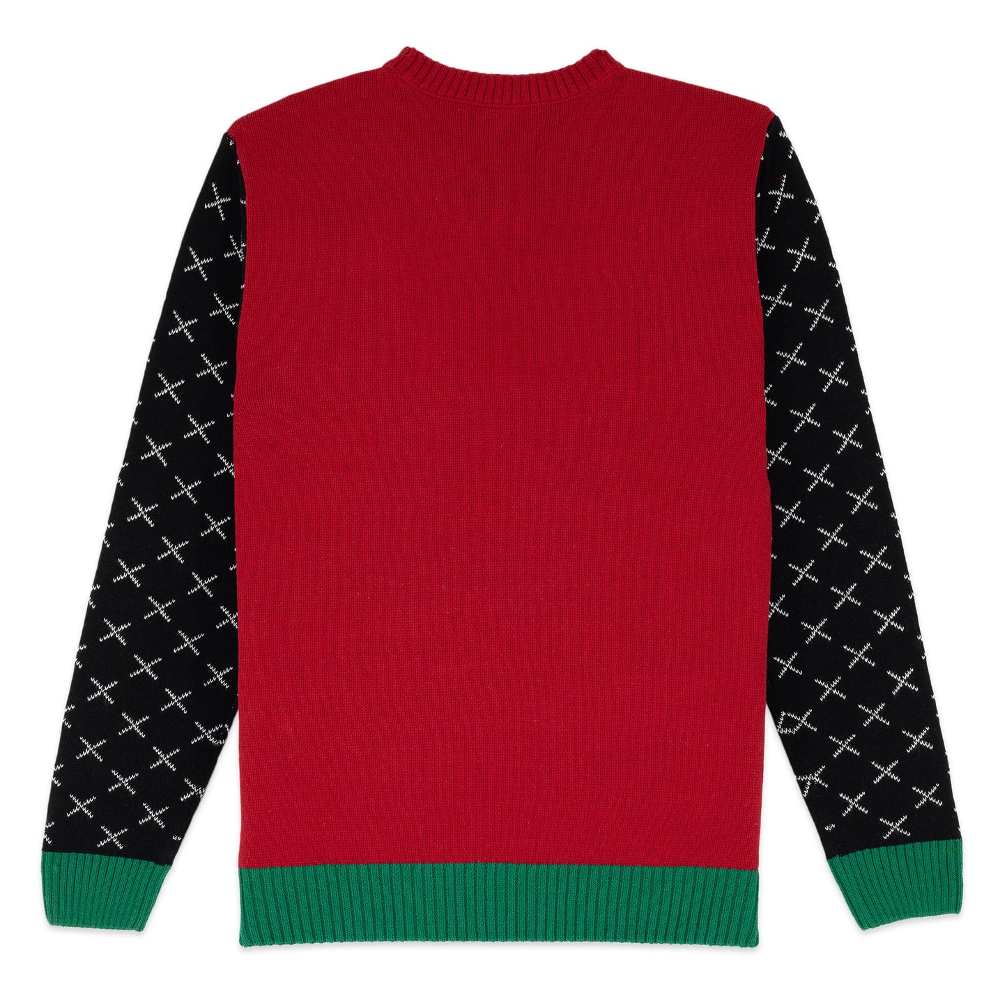 Bite Me! Strolling Gingerbread Man Ugly Christmas Sweater Unisex