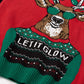 Let It Glow Reindeer LED Light-Up Ugly Christmas Sweater Unisex
