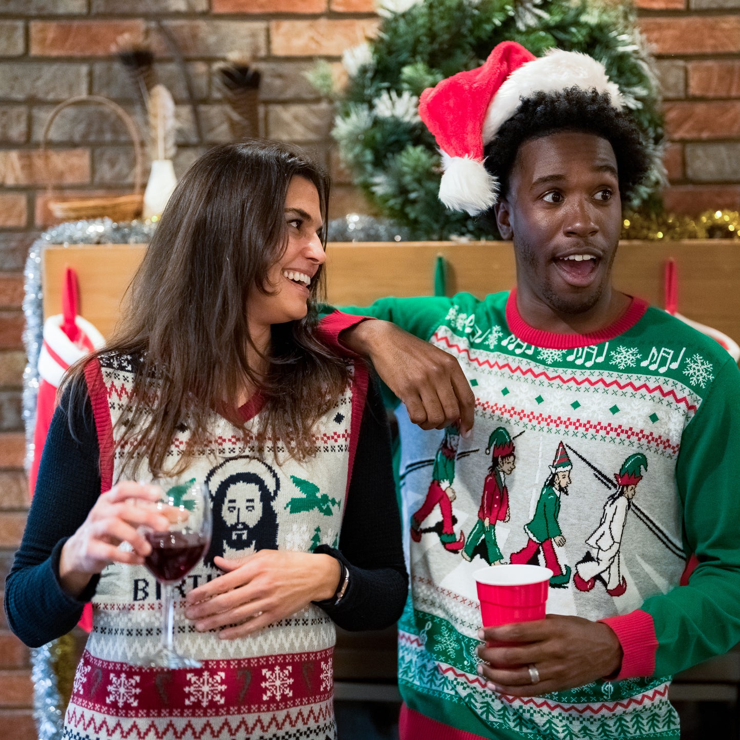 Birthday Boy Ugly Christmas Sweater Vest Unisex