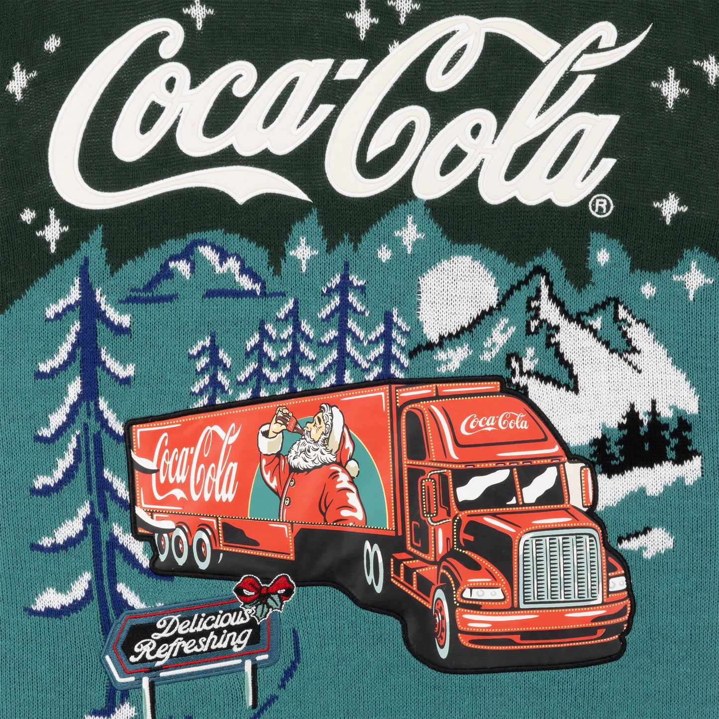 Coca-Cola Christmas Delivery Truck - Officially Licensed Unisex Sweater