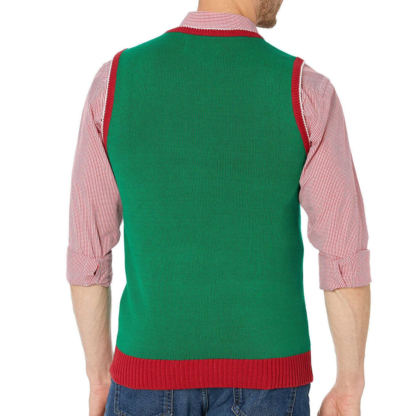 Gingerbread Man Ugly Christmas Sweater Vest Unisex