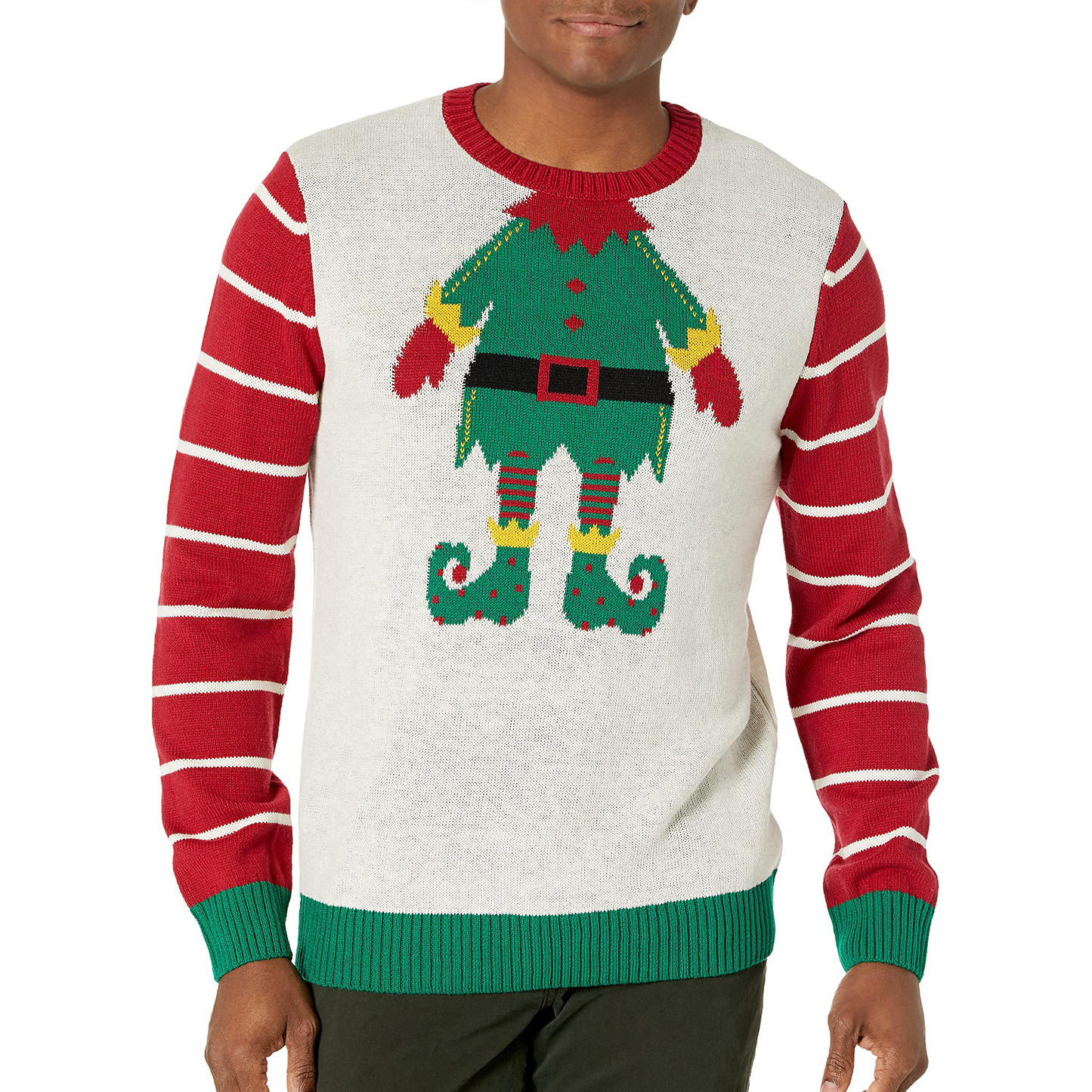 Elf Yourself Ugly Christmas Sweater Unisex