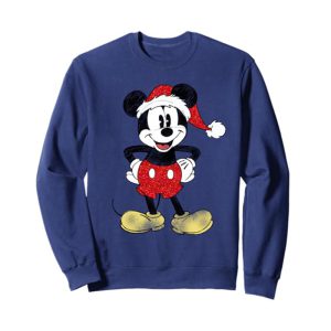 Unisex Santa Mickey Mouse Christmas Sweater