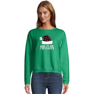 Women's Mrs. Claus Ugly Christmas Sweatshirt